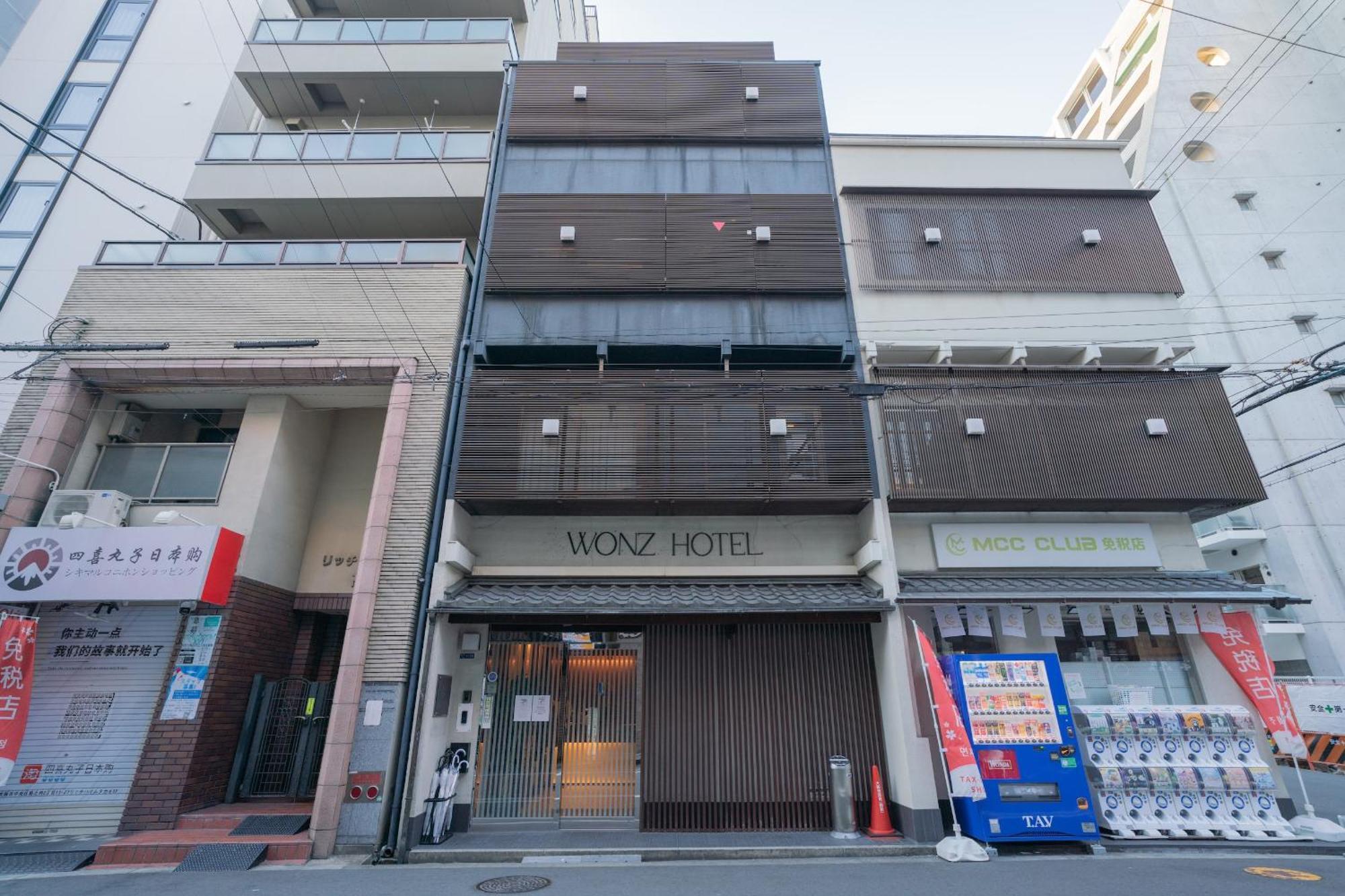 Wonz Hotel Self-Check-In Осака Экстерьер фото